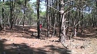 wife fucked in the woods