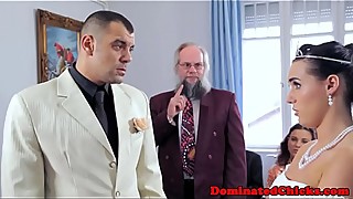 Sub bride punished at the wedding